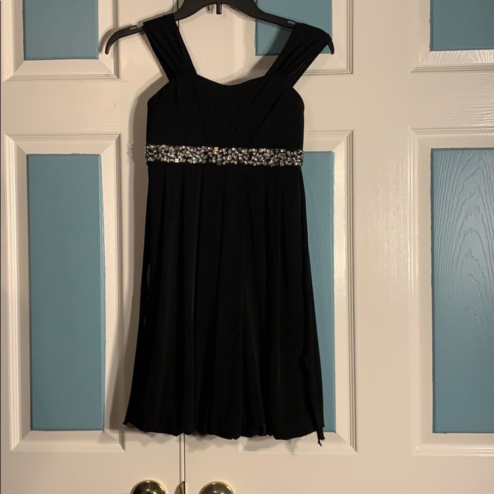 Speechless black bubble dress Size: 12 (girl)